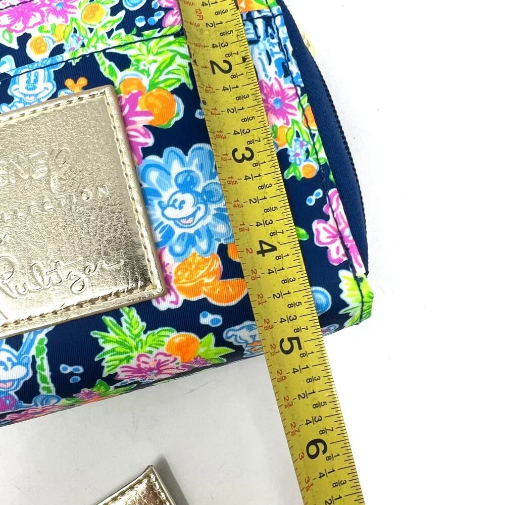 Lilly Pulitzer x Disney Marsten RETIRED Crossbody Purse Floral W/ Mirror NWT - Picture 13 of 14